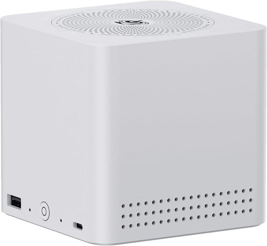 Mini PC - Desktop NAS - Data Opslag - 6 M.2 SSD Slots - 24TB Capaciteit - Zwart