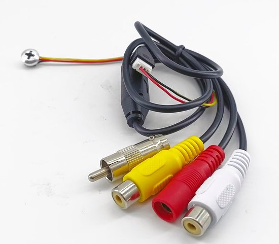 Mini Pinhole Camera 1000TVL 3.6mm 90 graden voor Huisbeveiliging van Merkloos