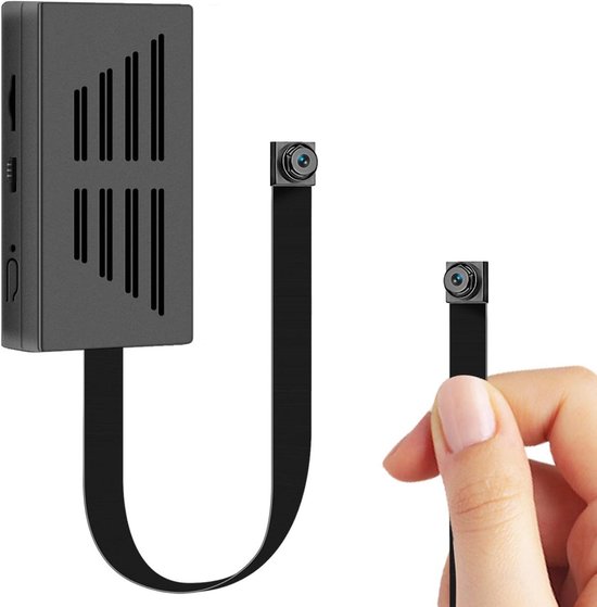 Mini Spy Camera - Verborgen Camera - Beveiligingsopnames Maken - Bewegingsdetectie Ingebouwd - 1080P Resolutie - Multicolour