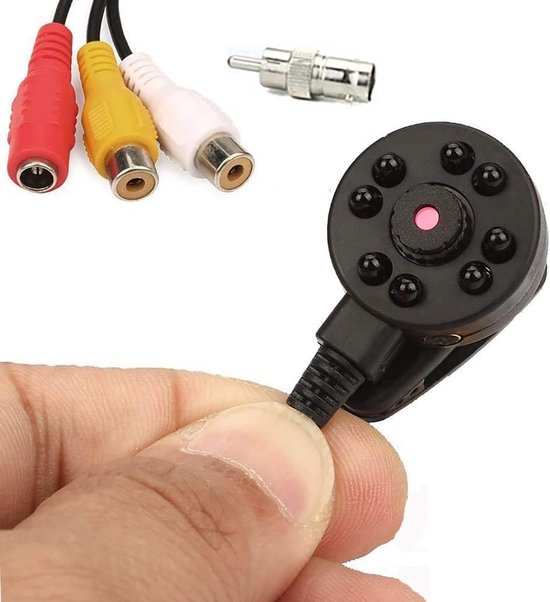 Mini Verborgen Bewakingscamera met Nachtzicht en Groothoeklens van Merkloos