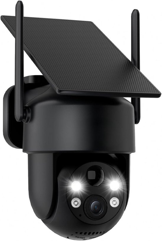 MMM® Camerabewaking Draadloos - Beveiligingscamera Draadloos Buiten - Verborgen Camera - 100% Draadloos - met Bewegingsmelder - Zwart van MMM®