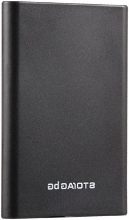 Mobiele Harde Schijf - Externe Opslag - Bestanden Opslaan - Supersnelle USB 3.0 - 500GB - Zwart