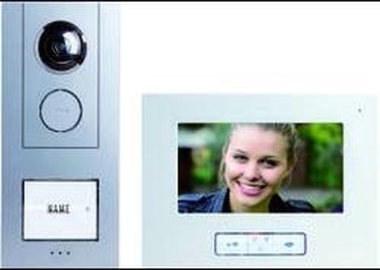 Modern Electronics - 41174 - Video-deurintercom - Kabelgebonden - Zilver van Merkloos