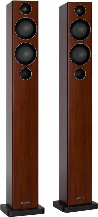 Monitor Audio Radius 270 - Slanke Vloerstaande Luidspreker - Walnoot (Paar) van Monitor Audio