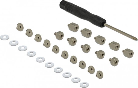 Montagekit 31 stuks voor M.2 SSD / Module van DeLOCK