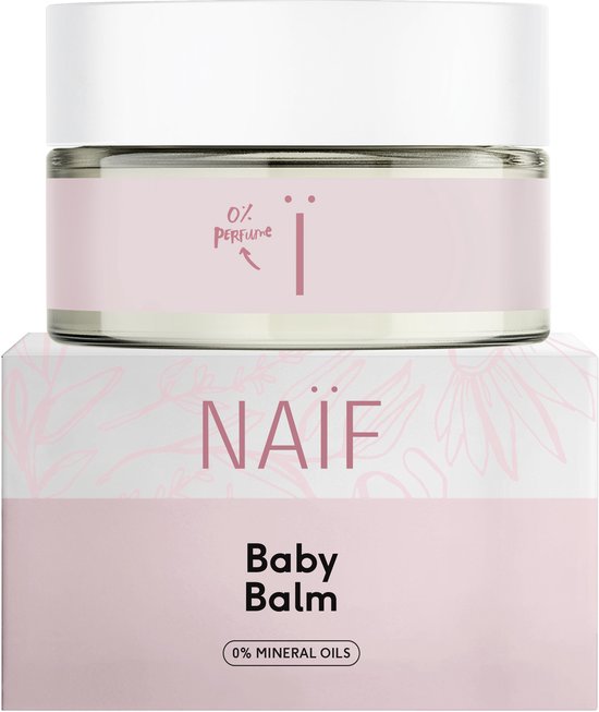 Naïf - Baby Balm - Baby's & Kinderen - 0% Parfum - met Natuurlijke Ingrediënten - 75ml van Naïf