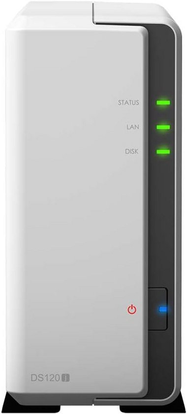 NAS-server 4TB voor Thuismedia en Back-up - Desktop Opslag met DSM-software van Merkloos
