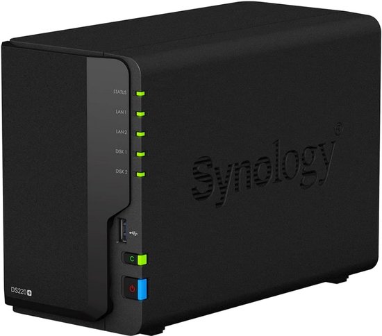 Nas-systeem met 4TB opslag en dubbele 2TB schijven van Merkloos
