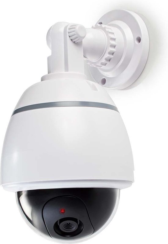 Nedis Dummy Beveiligingscamera - Dome - Batterij Gevoed - Binnen - Wit van Nedis