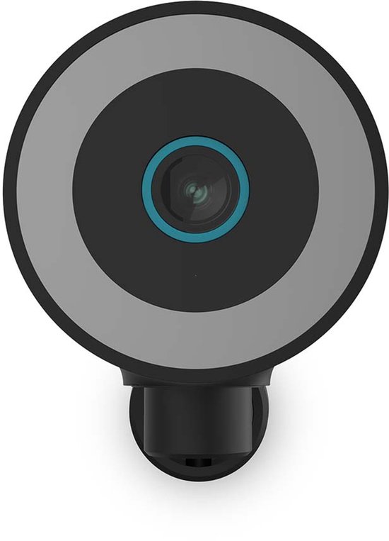 Nedis SmartLife Camera voor Buiten - Wi-Fi - Spotlight - 4K / 3840x2160 - IP65 - Cloud Opslag (optioneel) / microSD (niet inbegrepen) / Onvif - 5 V DC - Met bewegingssensor - Nachtzicht - Zwart van Nedis