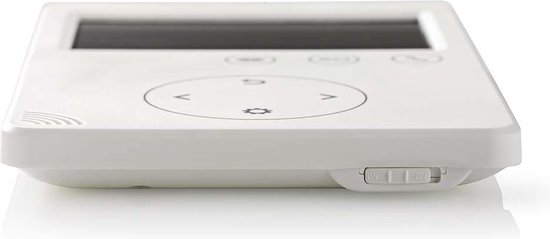 Nedis Videodeurbel - Maximale resolutie: 480x272 - 2-weg communicatie - Netvoeding - Wit