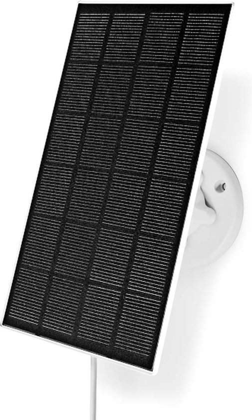 Nedis Zonnepaneel - 5.3 V DC - 0.5 A - Micro-USB - Kabellengte: 3.00 m - Accessoire voor: WIFICBO30WT van Nedis