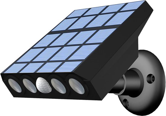 Nep Beveiligingscamera - Zonne-licht - Buitenverlichting - Bewegingssensor - 14 cm - Wit