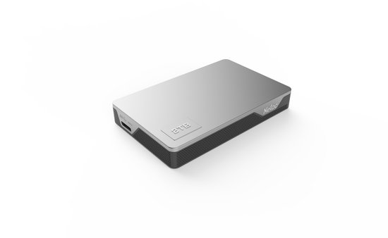 Netac K338 1TB External Hard Disk Silver van Merkloos
