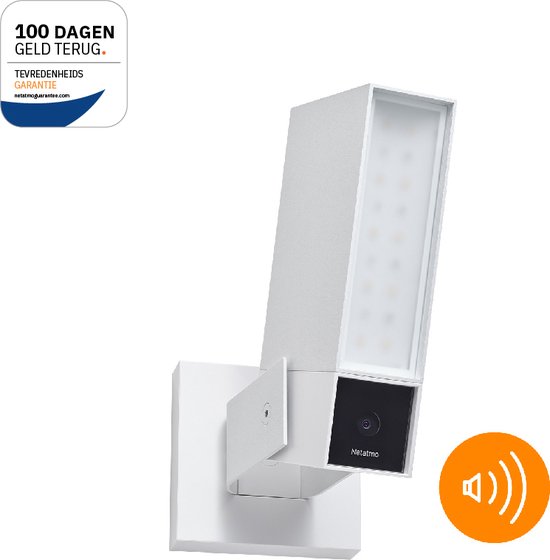 Netatmo Slimme Buitencamera - met Sirene Wit van Netatmo