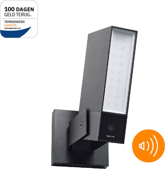 Netatmo Slimme Buitencamera met Sirene van Netatmo