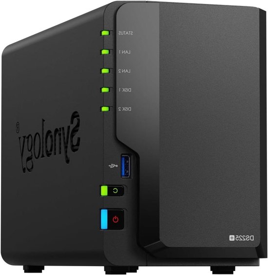 Netwerkopslag Behuizing - NAS Behuizing Opslag Server - Bestanden Centraliseren - Dubbele Bay Ontwerp - 2U - Zwart