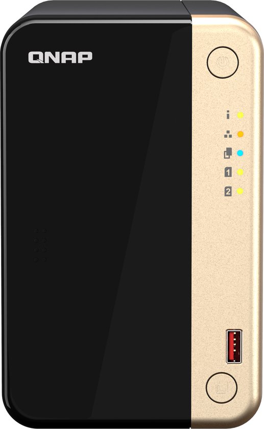 Network Storage Qnap TS-264-8G Black van Qnap