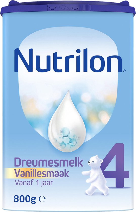 Nutrilon 4 Vanille Dreumesmelk – Flesvoeding Vanaf 1 Jaar – 800g van Nutrilon