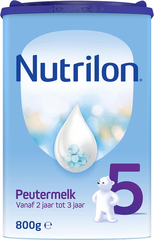 Nutrilon 5 Peutermelk – Flesvoeding Vanaf 2 Jaar – 800g van Nutrilon