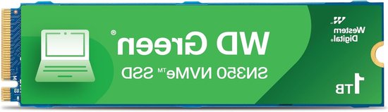 NVMe SSD - Interne Harde Schijf - Snellere Computer - Kosteneffectieve NVMe Technologie - 1 TB - Groen