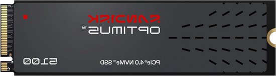 NVMe SSD - Interne SSD Opslag Schijf - Sneller Werken - PCIe 4.0 Interface - 500 GB - Zwart