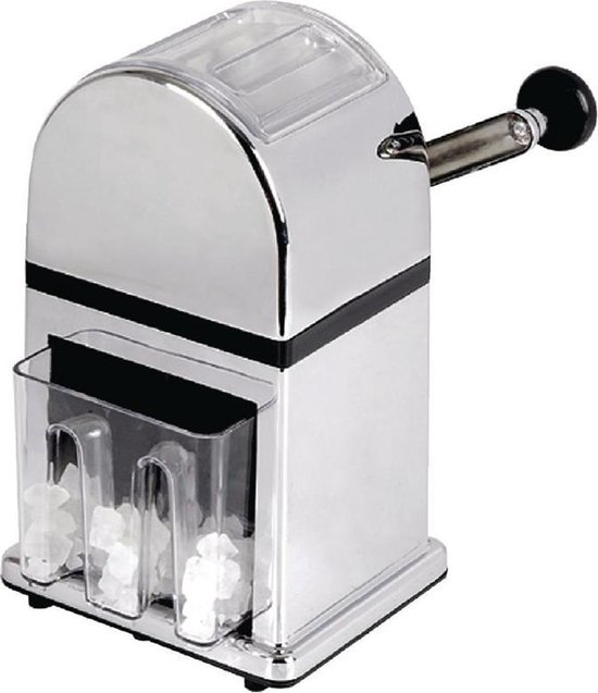 Olympia RVS ijscrusher met schep van Olympia