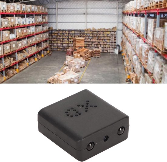 OmGoods - Dailygoody - Mini WiFi-beveiligingscamera - Mini-bewakingscamera - Nachtzicht voor zakelijke conferenties - Waterdicht - Beveiliging - Compact en gebr...