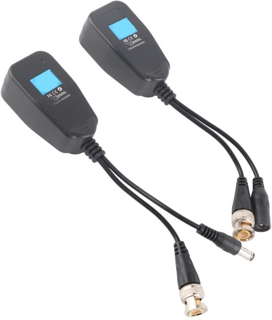 ONF3 - Passieve Video Power Balun - BNC naar RJ45 Connector - Eenvoudige installatie - Compatibel met HD-CVI - 60 dB ruisonder... van Merkloos