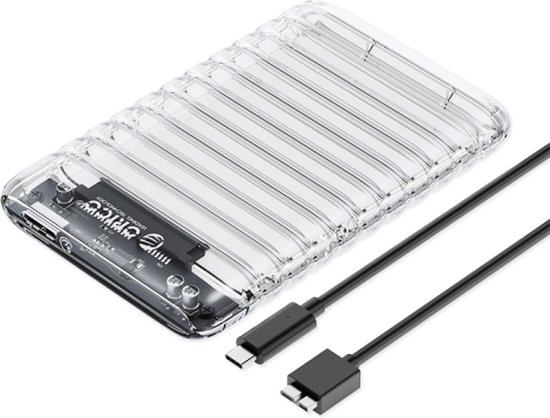 ORICO 2139C3-V1 2,5 inch USB3.0 harde schijf externe behuizing (transparant)