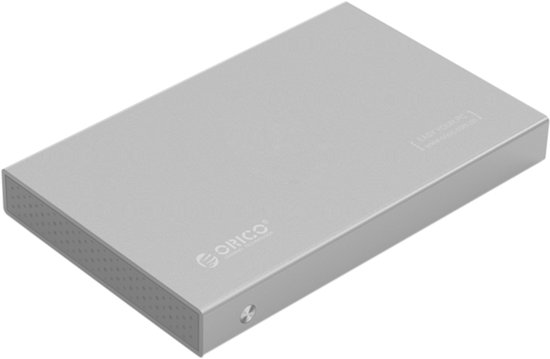 ORICO 2518S3 USB3.0 externe harde schijf opbergdoos voor 7 mm en 9,5 mm 2,5 inch SATA HDD / SSD (zilver)