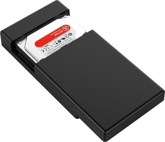 ORICO 3588C3 SATA 3.0 naar USB-C / Type-C 2.5 / 3.5 inch SSD / SATA HDD behuizing met UASP protocol ondersteuning (zwart)