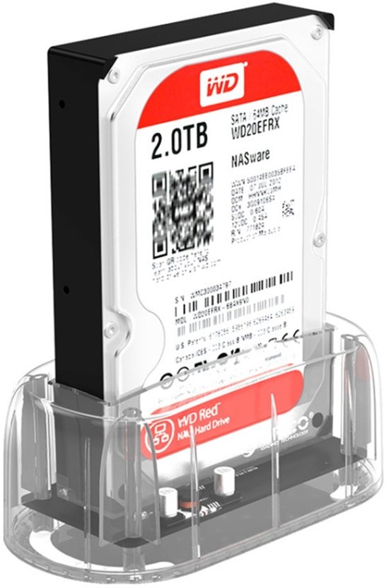 ORICO 6139C3-G2 3,5-inch transparante USB3.1 Gen2 Type-C harde schijf dock