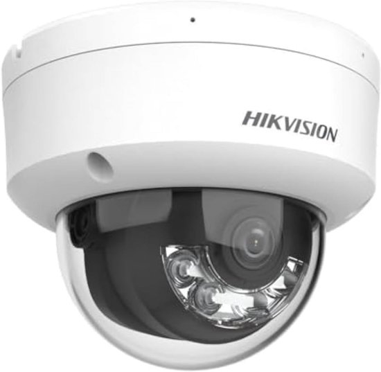 Outdoor IP Dome Camera 2MP met Nachtzicht en Audiobeveiliging van Merkloos