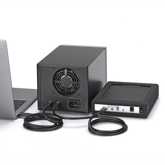 Oyen Digital Mobius 2C RAID 2-Bay USB-C HDD - 60TB van Merkloos
