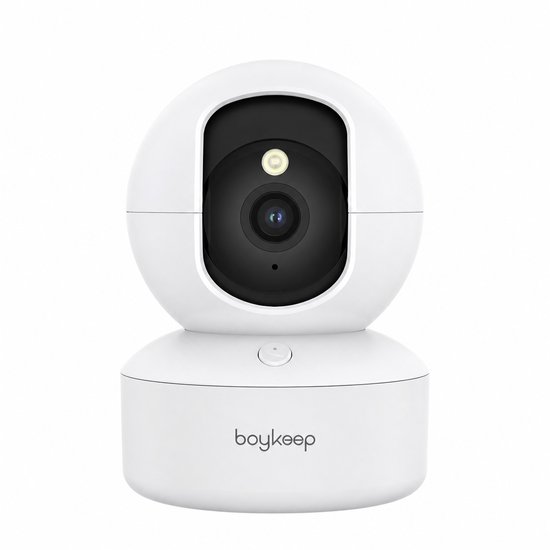Pelor Beveiligingscamera Binnen - 2K Hondencamera met App - 360° Draaibaar - Nachtzicht - 2-Weg Audio - USB Opslag WiFi