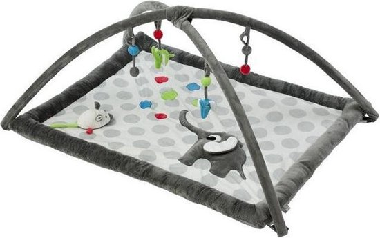 Pericles Speelkleed Olifant 93 Cm Donkergrijs/grijs/wit van Pericles