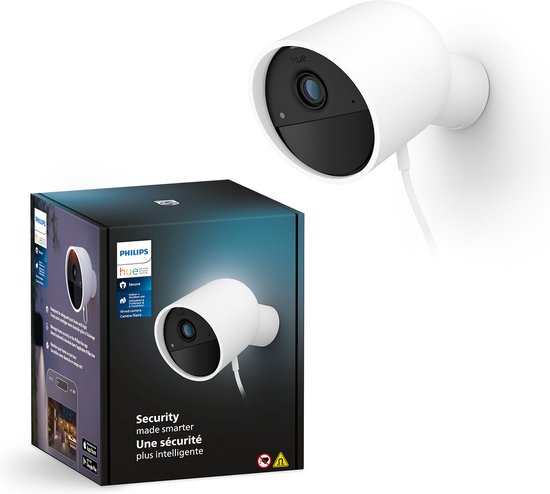 Philips Hue Secure camera - bedrade beveiligingscamera - wit van Philips Hue