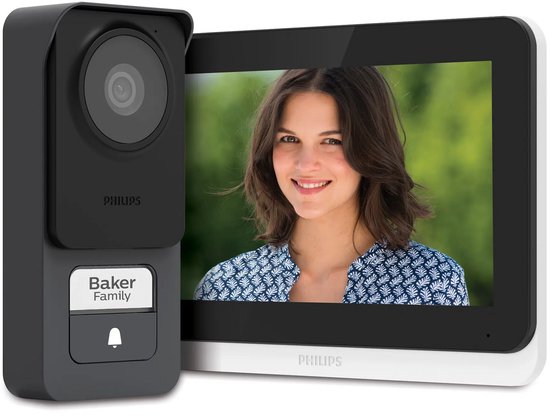 Philips WelcomeEye Lite 2 intercom met camera - bedraad - max 120 meter van Philips