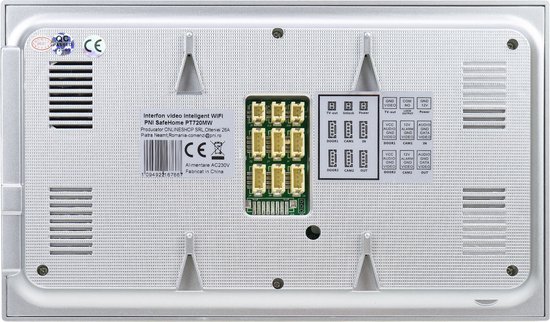 PNI SafeHome PT720MW - Video Deur Bel Parlofoon Kit - Intercom Systeem van PNI