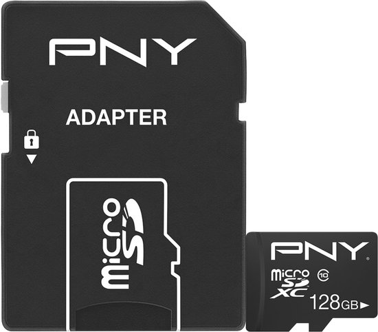PNY 128 GB Performance Plus C8 MicroSD-geheugenkaart