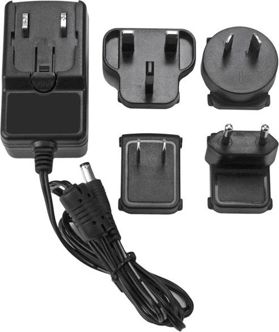 Power supply Startech SVA12M2NEUA Black van Merkloos