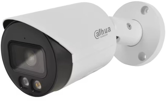 Professionele Dahua IPC-HFW2441S-S is 4MP IR Bullet WizSense Netwerkcamera ip camera Beveiligingscamera voor buiten Bewakingscamera voor buiten Nachtzicht camera 4K Bewegingsdetecti Metalen behuizing Vandalisme Proof camerabewaking inbraakbeveiliging van Dahua