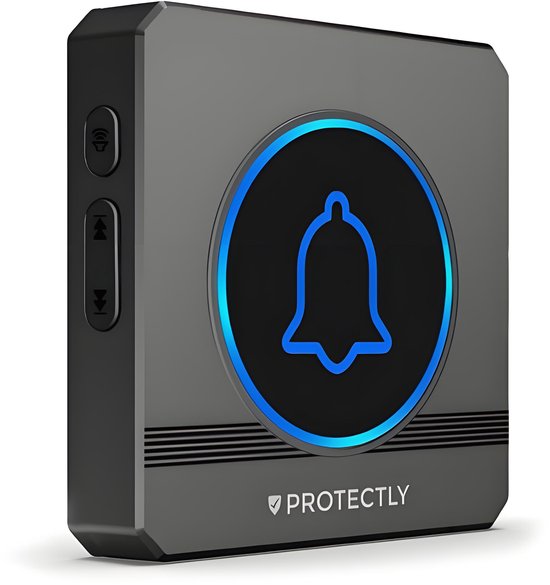 Protectly® Draadloze Deurbel Ontvanger - Uitbreiding Set