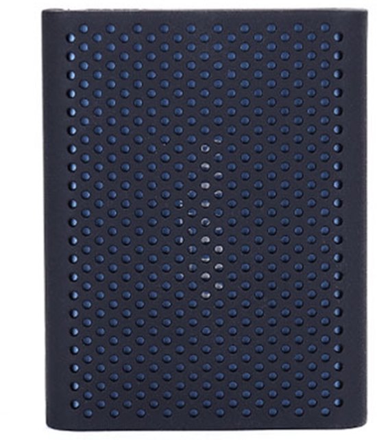 PT500 Krasbestendige All-inclusive draagbare harde schijf siliconen beschermhoes voor Samsung Portable SSD T5, met ventilatieopeningen (zwart)