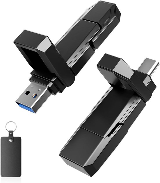 QORA® SSD Externe Harde QORAijven - SSD Externe Harde QORAijf - Zwart - ‎13cm x 9cm x 2cm