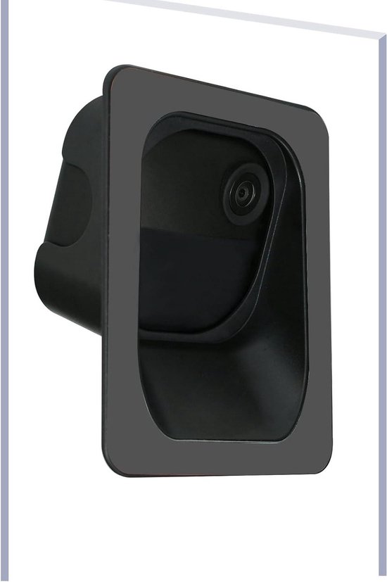 Raambevestiging Camera - Raamhouder Beveiliging - Binnen Monteren - Geen Reflectie - 20 Graden Kantelbaar - Zwart