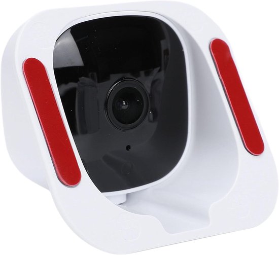 Raamcamera - Beveiligingscamera - Huisbeveiliging - Installatie zonder boren - 4MP 2K resolutie - Wit
