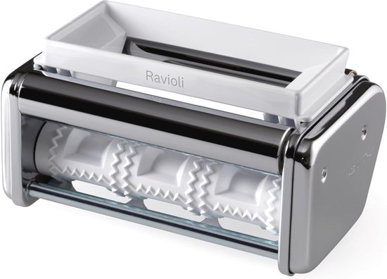 Ravioli opzetstuk voor pastamachine - Roestvrij staal, 17 cm van Marcato