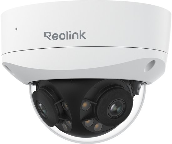 Reolink 16MP UHD IK10-vandalismebestendige PoE camera met 180° panorama Bewegingsvolging - Duo 3V PoE van Merkloos